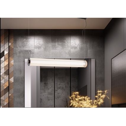 Argon 8628 - LED Lestenec na vrvici HAMPTON LED/60W/230V 3000K 80 cm črna