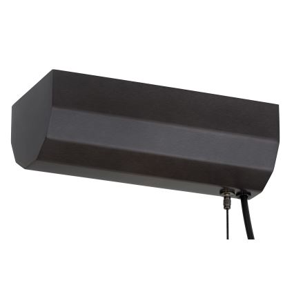 Argon 8628 - LED Lestenec na vrvici HAMPTON LED/60W/230V 3000K 80 cm črna