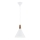 Argon 8630 - Lestenec na vrvici KEGEL 1xE27/15W/230V bela