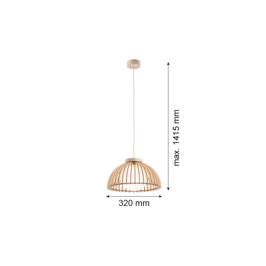 Argon 8634 - Lestenec na vrvici TRE 1xE27/15W/230V