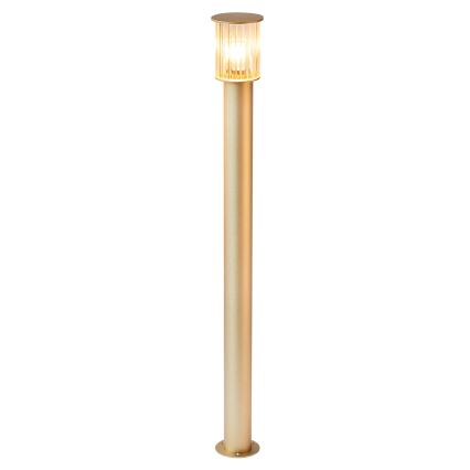 Argon 8754 - Zunanja svetilka NORFOLK 1xE27/15W/230V IP44 124cm zlata