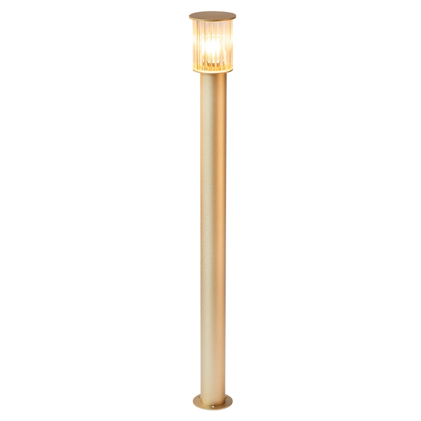 Argon 8754 - Zunanja svetilka NORFOLK 1xE27/15W/230V IP44 124cm zlata