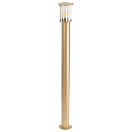 Argon 8754 - Zunanja svetilka NORFOLK 1xE27/15W/230V IP44 124cm zlata