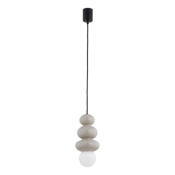 Argon 8786 - Kopalniški lestenec na vrvici ORLANDO PLUS 1xG9/6W/230V IP44 siva