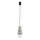Argon 8786 - Kopalniški lestenec na vrvici ORLANDO PLUS 1xG9/6W/230V IP44 siva