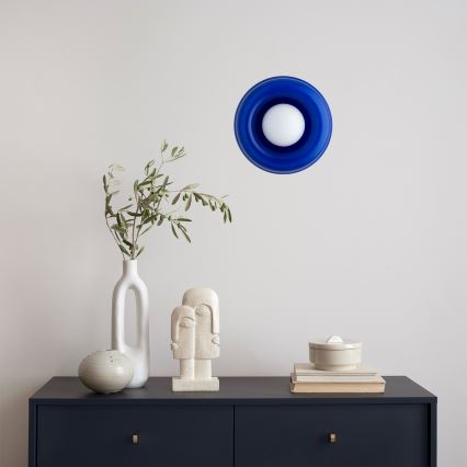 Argon 8813 - Stenska svetilka TEVO 1xG9/6W/230V modra