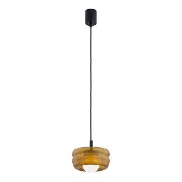 Argon 8816 - Lestenec na vrvici TEVO 1xG9/4,5W/230V rjava/dimna