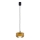 Argon 8816 - Lestenec na vrvici TEVO 1xG9/4,5W/230V rjava/dimna