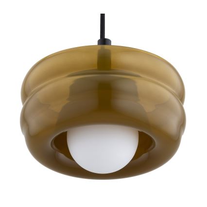 Argon 8816 - Lestenec na vrvici TEVO 1xG9/4,5W/230V rjava/dimna