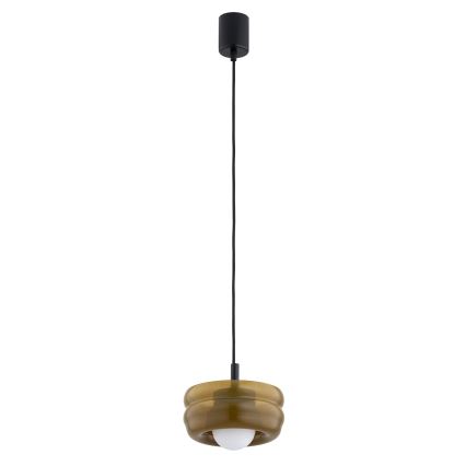 Argon 8816 - Lestenec na vrvici TEVO 1xG9/4,5W/230V rjava/dimna