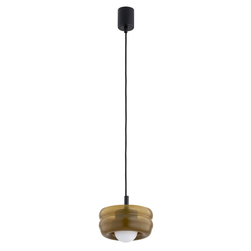 Argon 8816 - Lestenec na vrvici TEVO 1xG9/4,5W/230V rjava/dimna