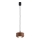 Argon 8817 - Lestenec na vrvici TEVO 1xG9/4,5W/230V rjava