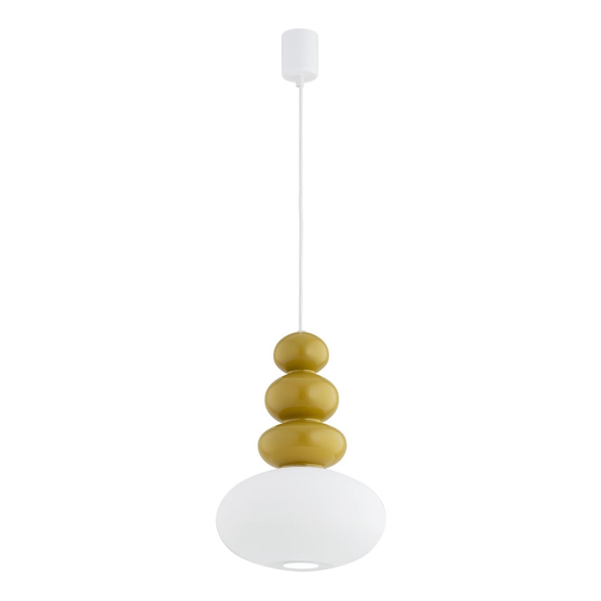Argon 8821 - Lestenec na vrvici DIEGO 1xGU10/5W/230V bela/rjava
