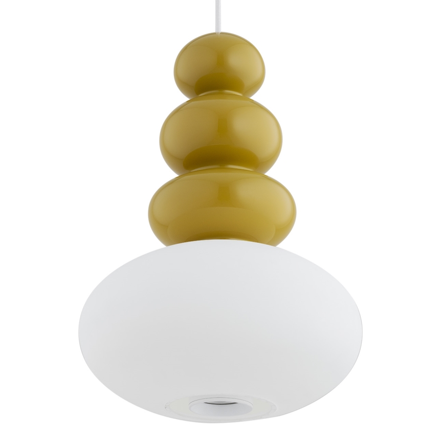Argon 8821 - Lestenec na vrvici DIEGO 1xGU10/5W/230V bela/rjava