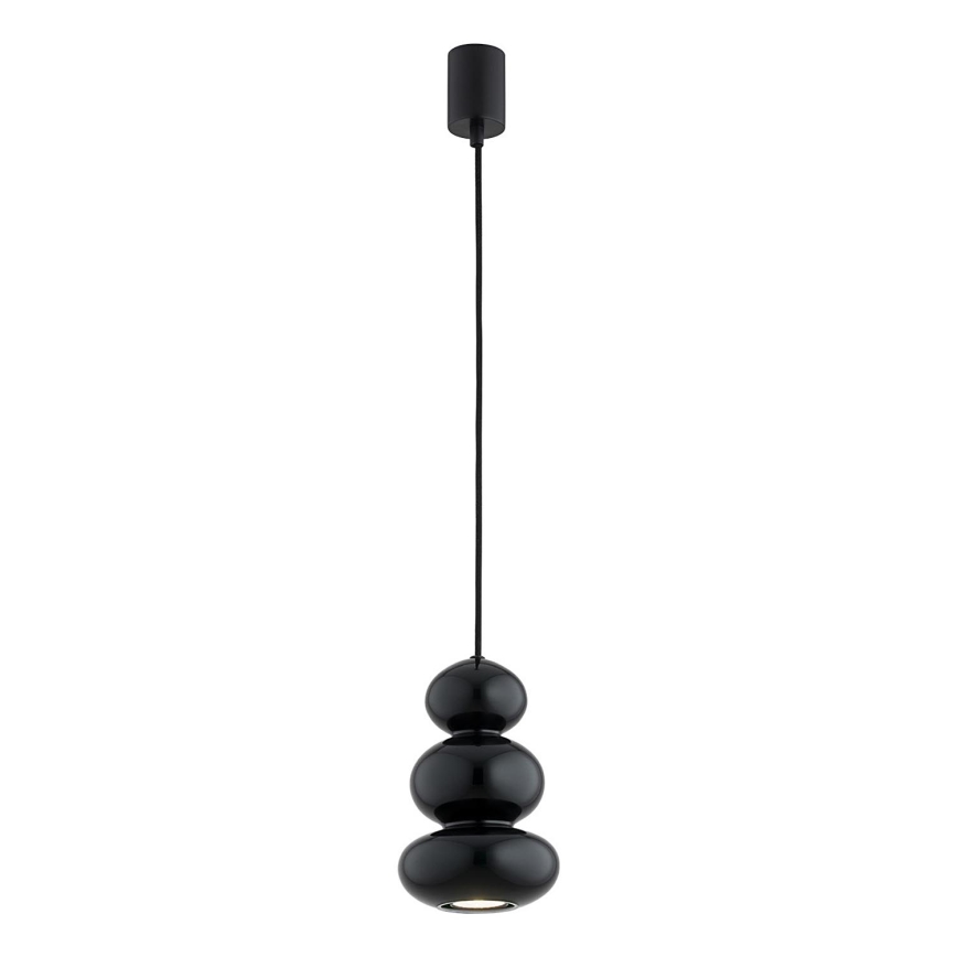Argon 8827 - Lestenec na vrvici ORLANDO 1xGU10/5W/230V črna