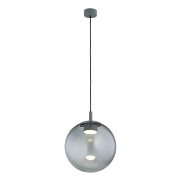 Argon 8830 - Lestenec na vrvici SACRAMENTO 1xGX53/8W/230V zelena/dimna