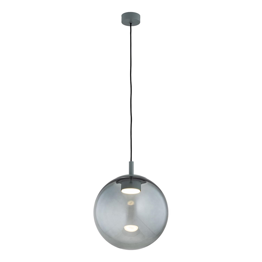 Argon 8830 - Lestenec na vrvici SACRAMENTO 1xGX53/8W/230V zelena/dimna
