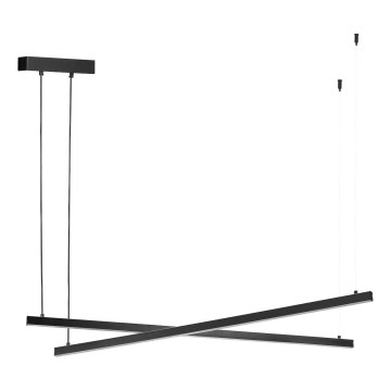 Argon 8838 - LED Lestenec na vrvici MIAMI LED/74W/230V 3000K črna