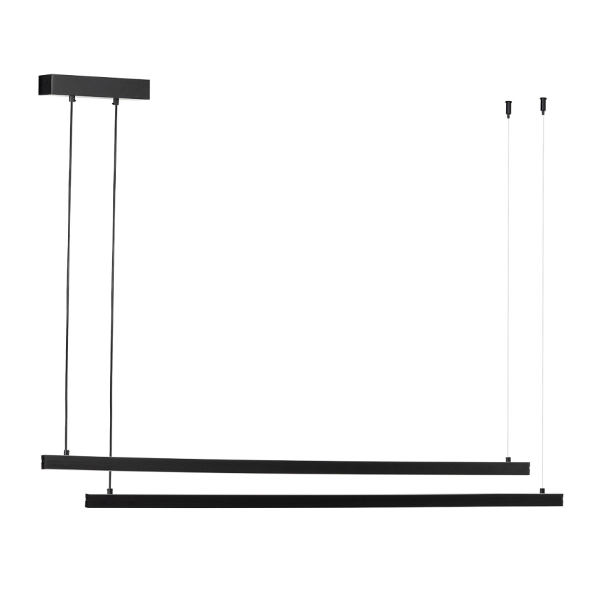 Argon 8838 - LED Lestenec na vrvici MIAMI LED/74W/230V 3000K črna