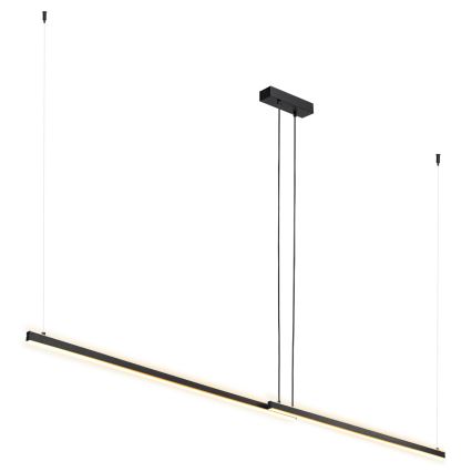 Argon 8838 - LED Lestenec na vrvici MIAMI LED/74W/230V 3000K črna