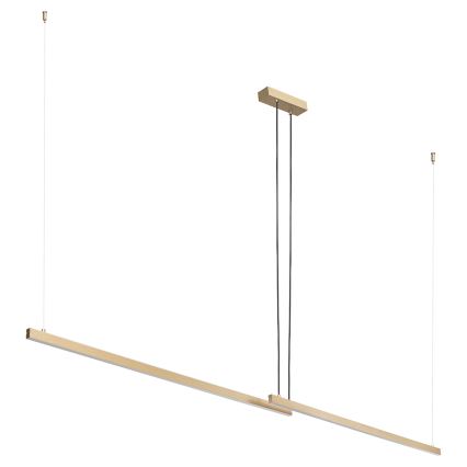 Argon 8839 - LED Lestenec na vrvici MIAMI LED/74W/230V 3000K zlata