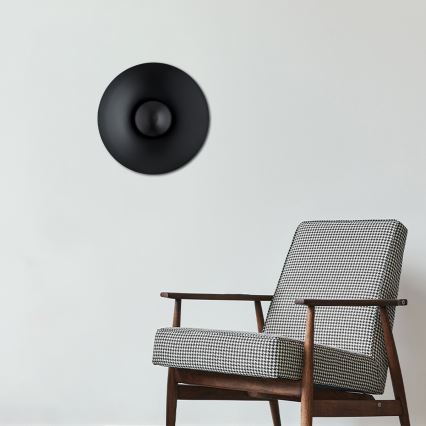 Argon 8864 - LED stensko svetilo BOLTON LED/12,5W/230V 3000K črna