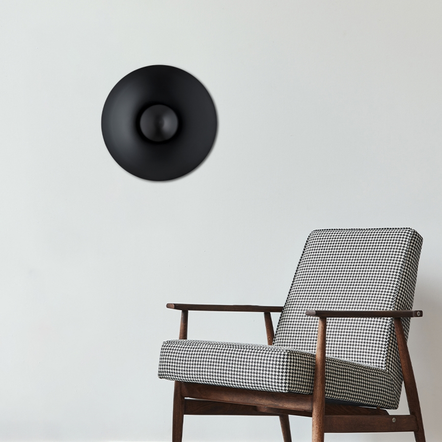 Argon 8864 - LED stensko svetilo BOLTON LED/12,5W/230V 3000K črna