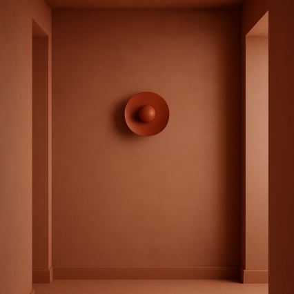 Argon 8866 - LED stensko svetilo BOLTON LED/12,5W/230V 3000K terakotno