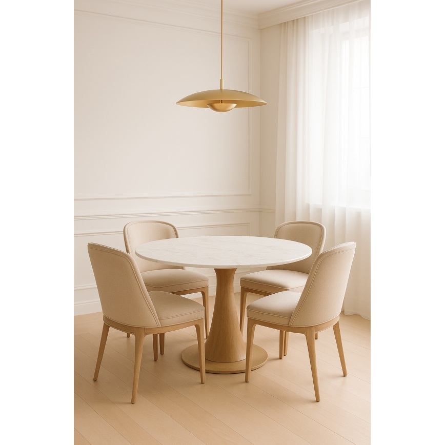 Argon 8869 - zlat LED lestenec na kablu BOLTON LED/12,5W/230V 3000K