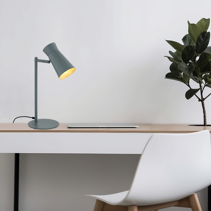 Argon 8872 - Namizna svetilka LORD 1xE14/7W/230V siva