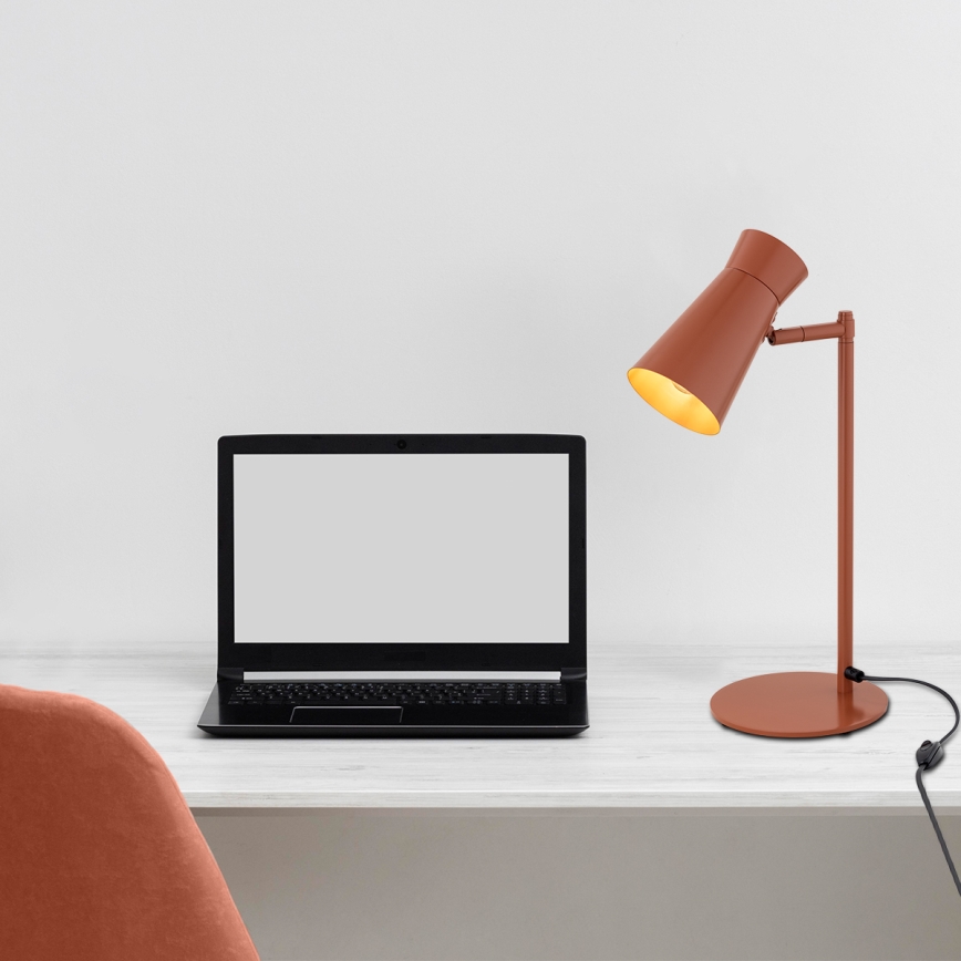 Argon 8873 - Namizna svetilka LORD 1xE14/7W/230V terakotna