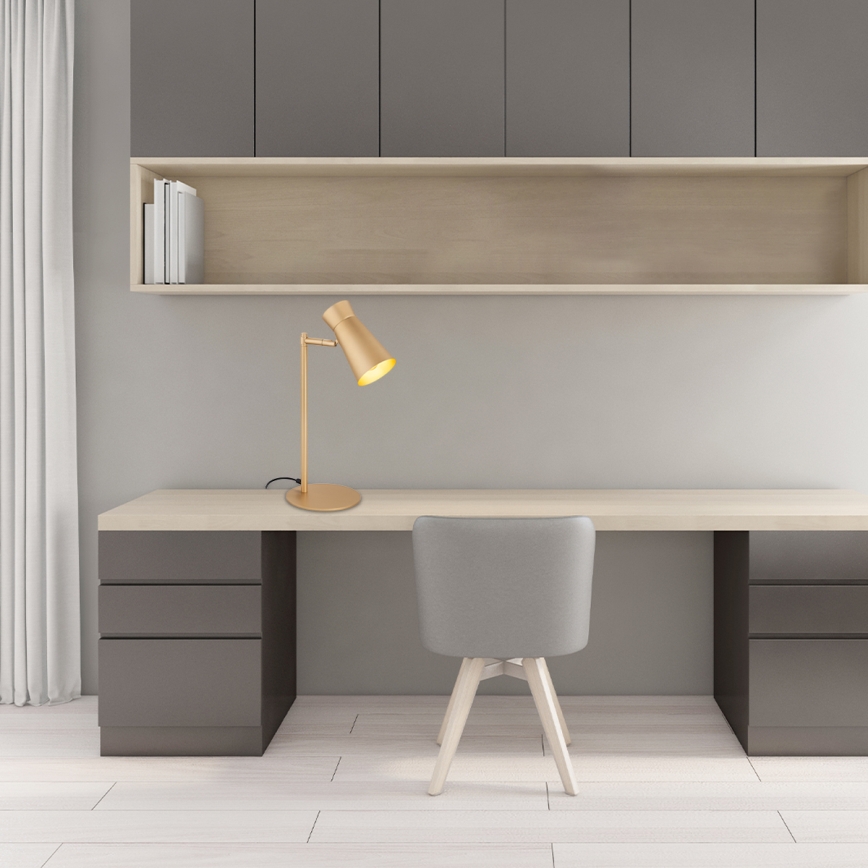 Argon 8874 - Namizna svetilka LORD 1xE14/7W/230V zlata