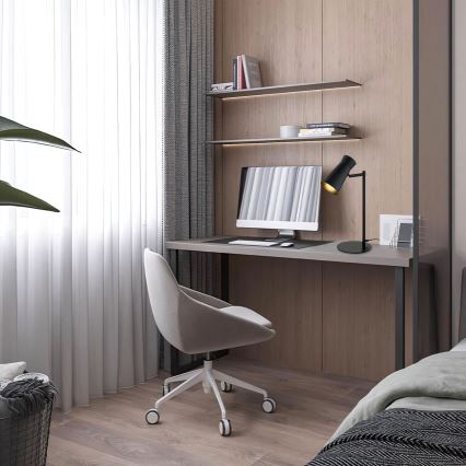 Argon 8875 - Namizna svetilka LORD 1xE14/7W/230V črna