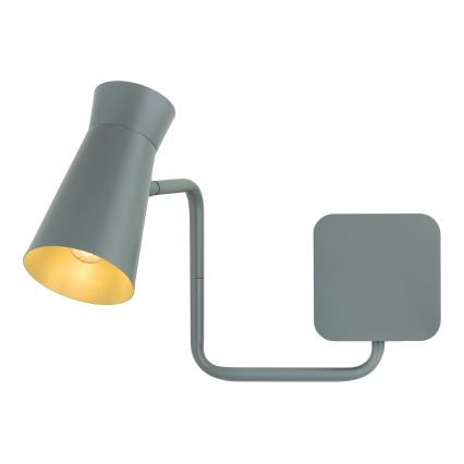 Argon 8883 - Stenska svetilka LORD 1xE14/7W/230V siva