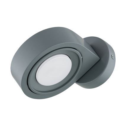 Argon 8898 - Stenska svetilka LOTUS 1xGX53/12W/230V siva