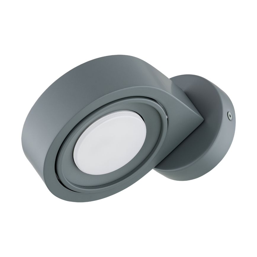 Argon 8898 - Stenska svetilka LOTUS 1xGX53/12W/230V siva