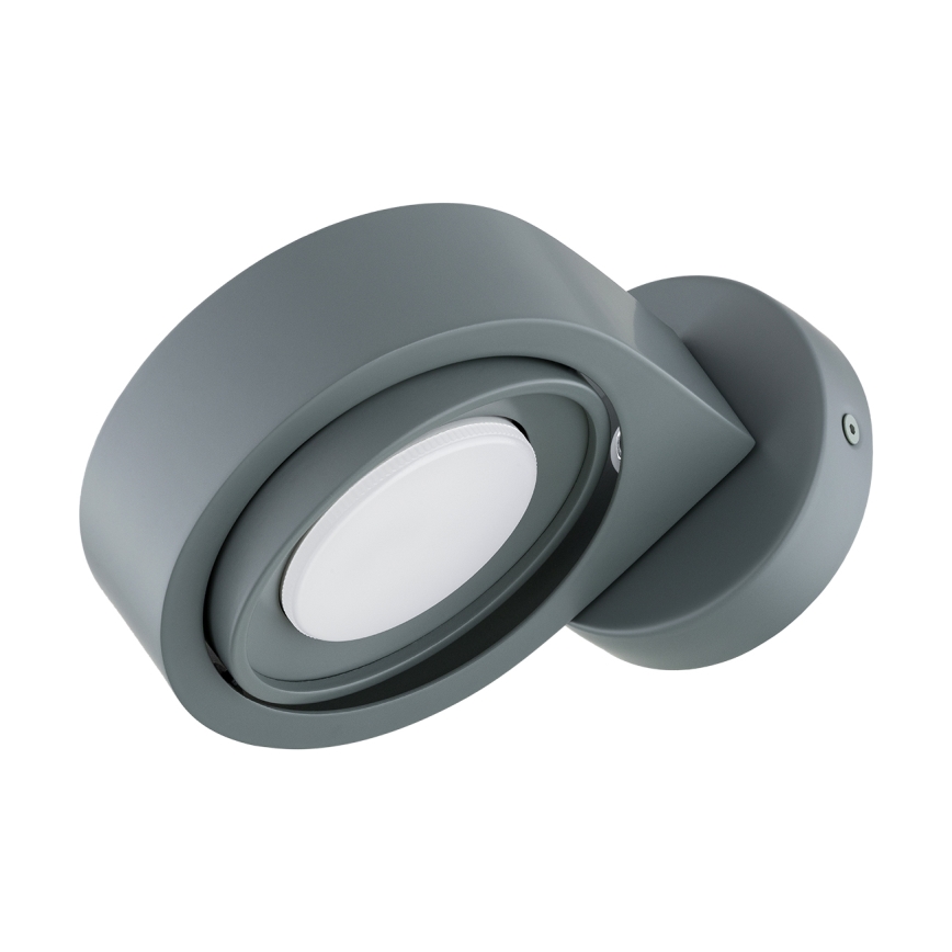 Argon 8898 - Stenska svetilka LOTUS 1xGX53/12W/230V siva