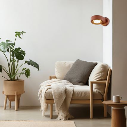 Argon 8902 - Stensko svetilo LOTUS 1xGX53/12W/230V terakota