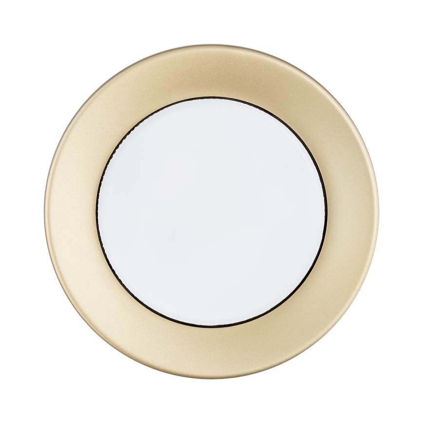 Argon 8903 - Stropna svetilka ELORA 1xGX53/7W/230V, premer 11 cm, zlata