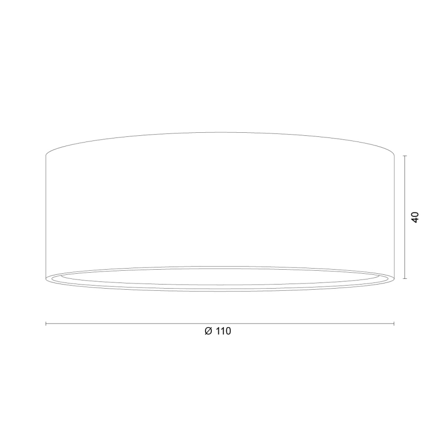 Argon 8904 - Stropna svetilka ELORA 1xGX53/7W/230V premer 11 cm vijolična