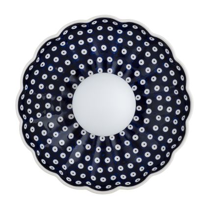 Argon 8933 - Stenska svetilka BOLL 1xG9/6W/230V modra