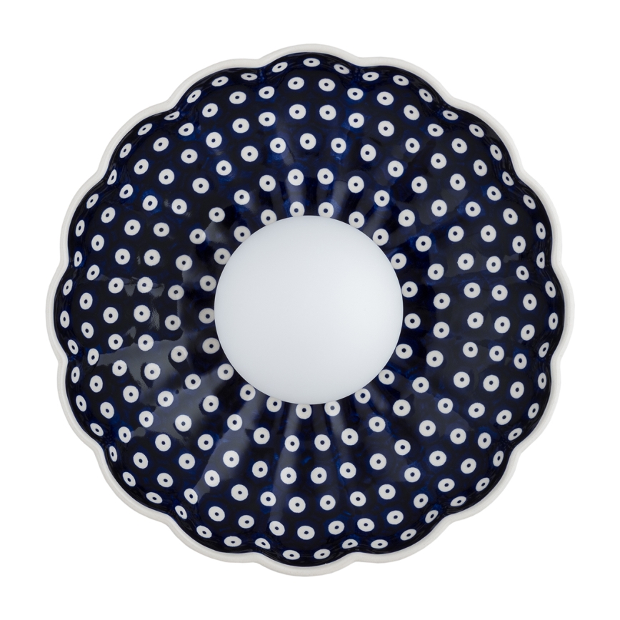 Argon 8933 - Stenska svetilka BOLL 1xG9/6W/230V modra