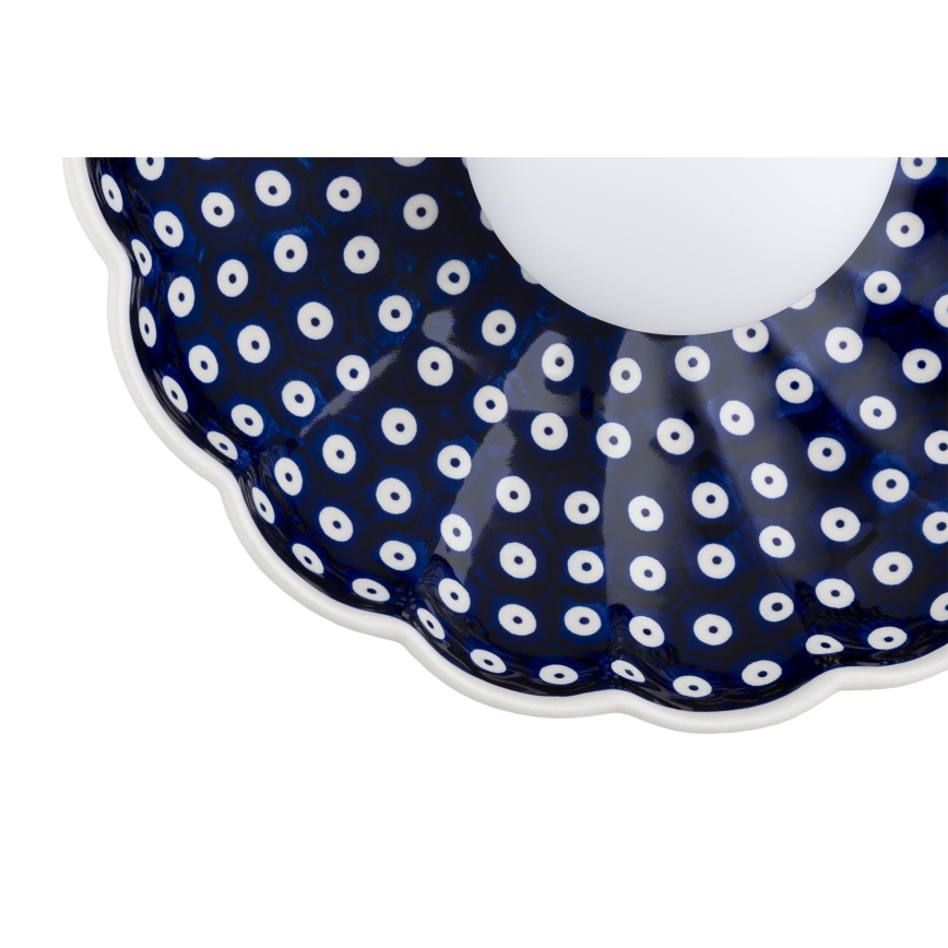 Argon 8933 - Stenska svetilka BOLL 1xG9/6W/230V modra