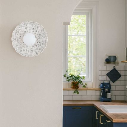 Argon 8934 - Stenska svetilka BOLL 1xG9/6W/230V, bela