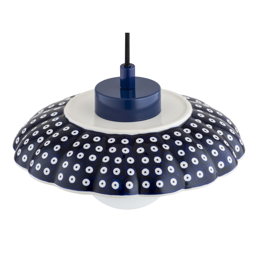 Argon 8948 - Lestenec na sajli BOLL 1xG9/6W/230V modra