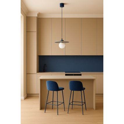 Argon 8950 - Lestenec na kablu BOLL 1xG9/6W/230V modra