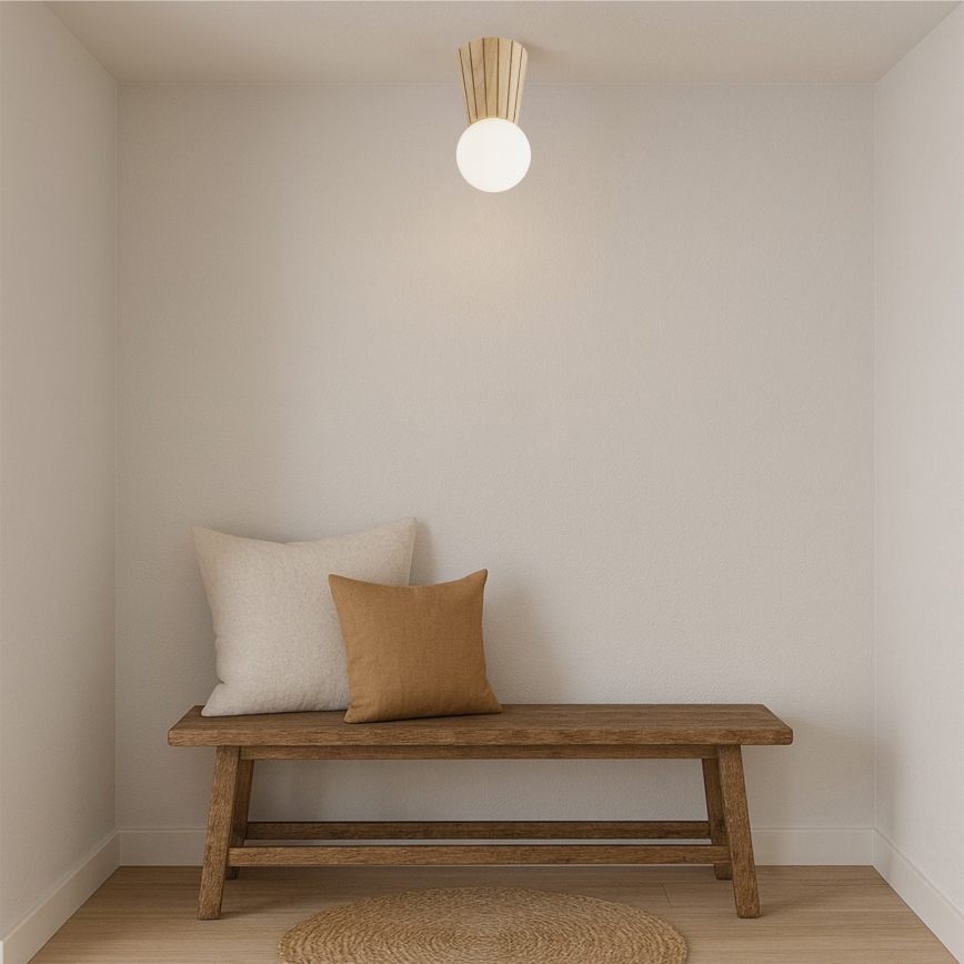 Argon 8973 - Stropna svetilka za kopalnico VOLANTE 1xG9/6W/230V IP44 Ø 12 cm bež