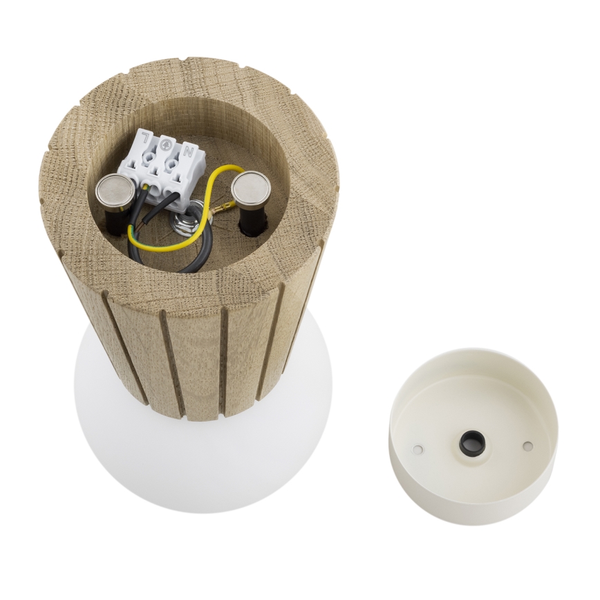 Argon 8973 - Stropna svetilka za kopalnico VOLANTE 1xG9/6W/230V IP44 Ø 12 cm bež