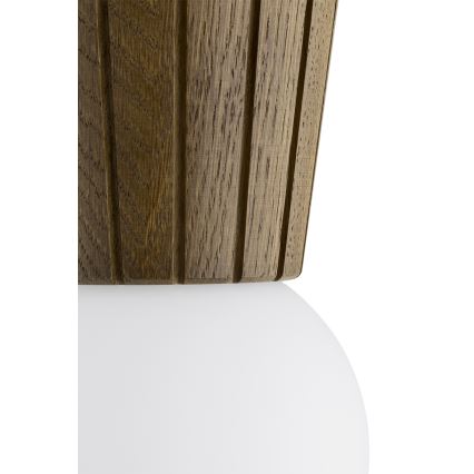 Argon 8974 - Kopalniška stropna svetilka VOLANTE 1xG9/6W/230V IP44 premer 12 cm rjava