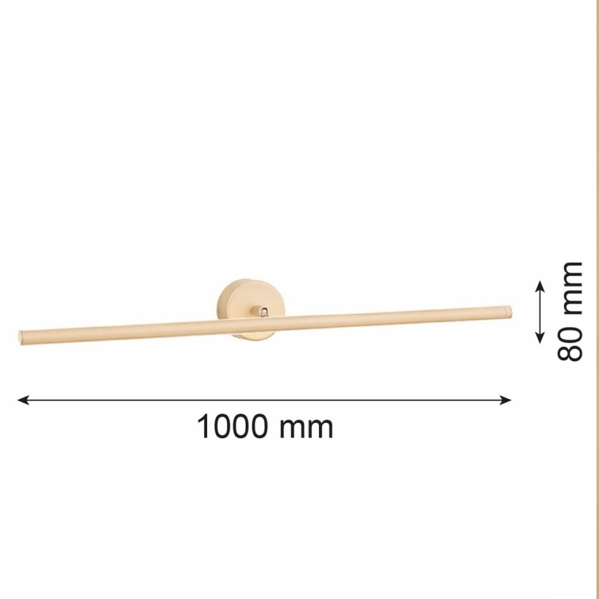 Argon 8996 - LED svetilka za sliko MIRI LED/18W/230V 3000K 100 cm bež